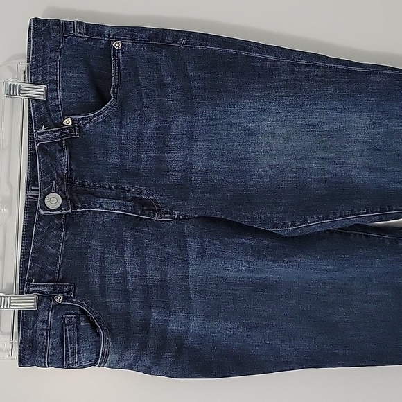 Kut From The Kloth Bardot Crop Skinny Boyfriend Jeans, Size 12 - Picture 2 of 11